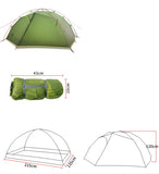 Double Layer 3 Season Camping Tent